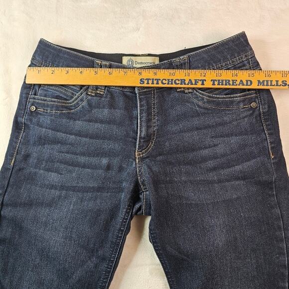 Democracy Jeans Women’s 4 Ab Technology Denim Skinny Stretch Dark Wash - Picture 2 of 11